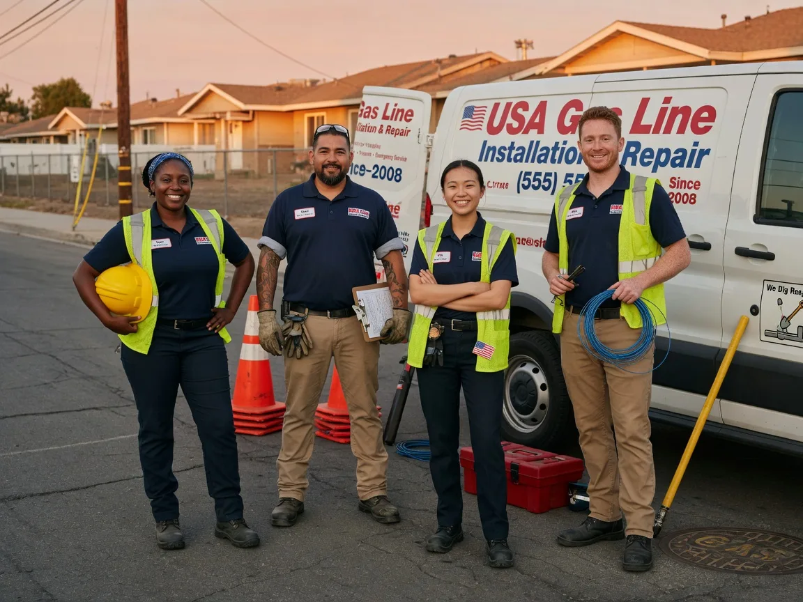 Gas Line Installation company in Selma, IN